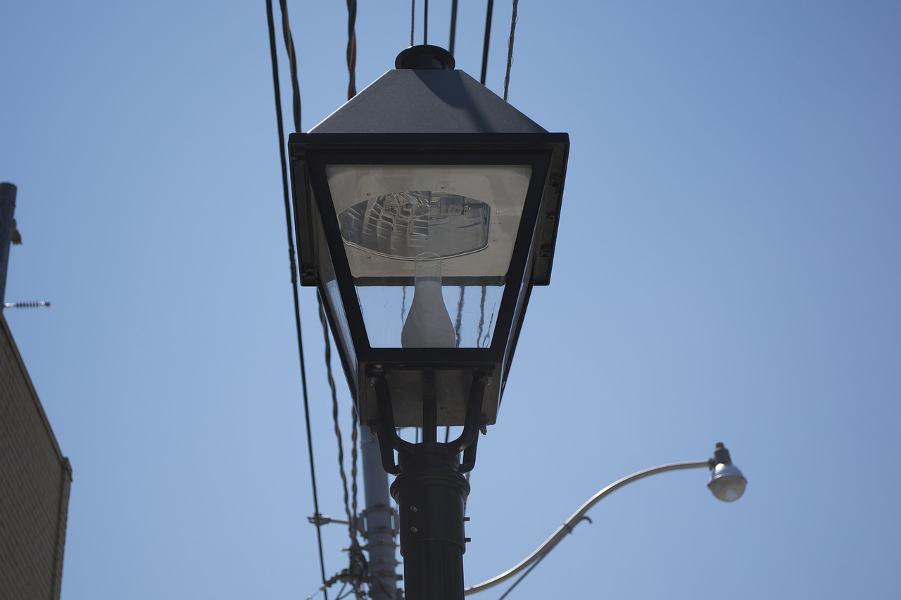 street light cables free photo