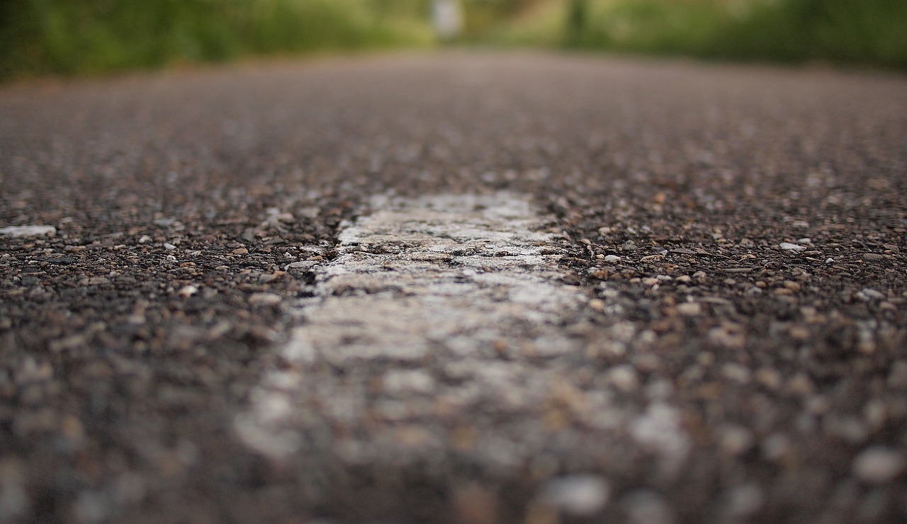 street road pavement free photo