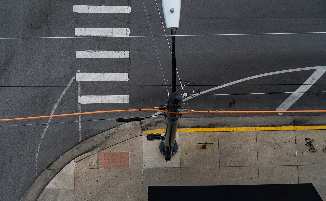 street power sidewalk free photo