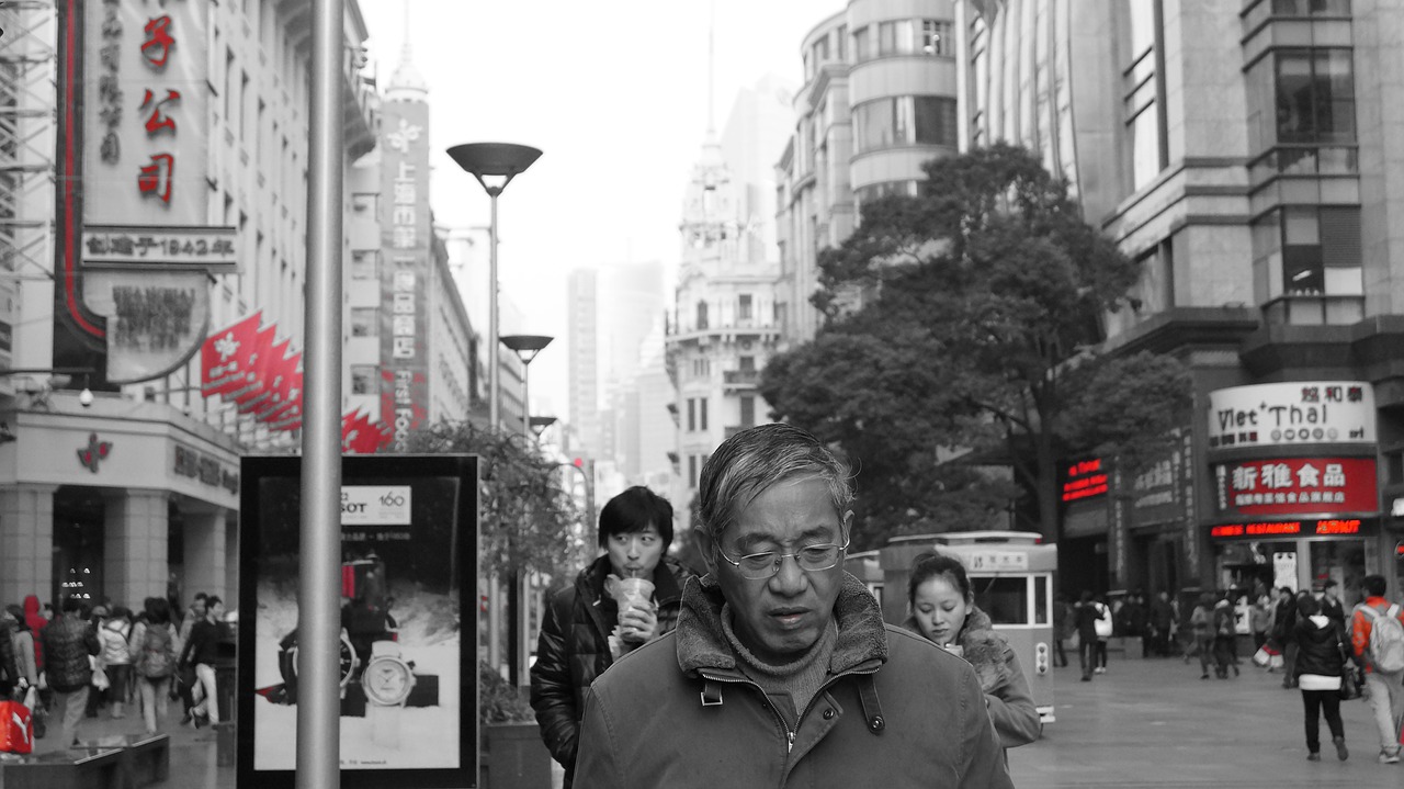 street people stroll free photo