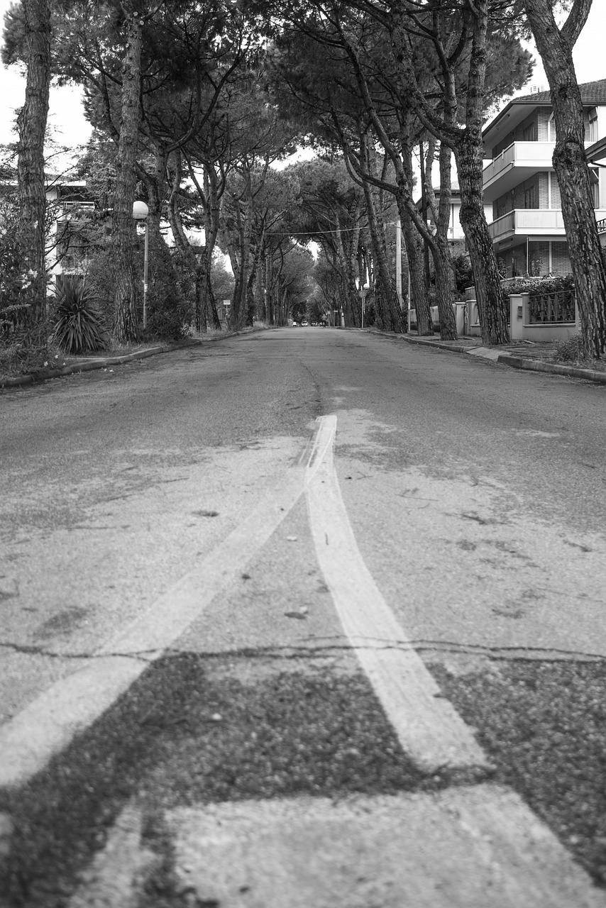 street italy black and white free photo