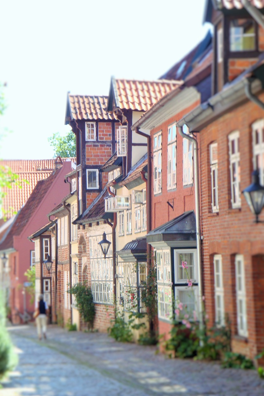 street houses germany free photo