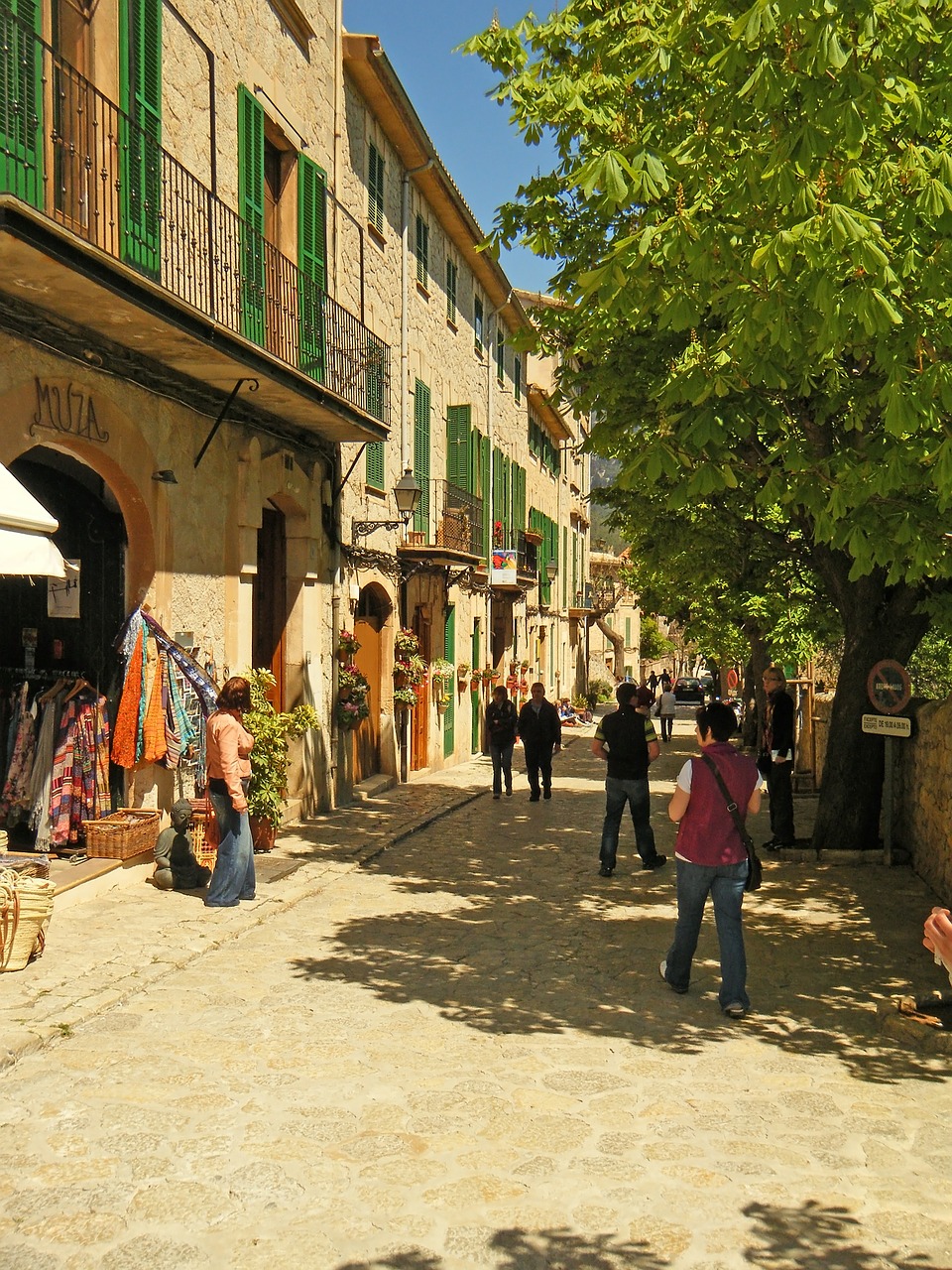 street shops building free photo