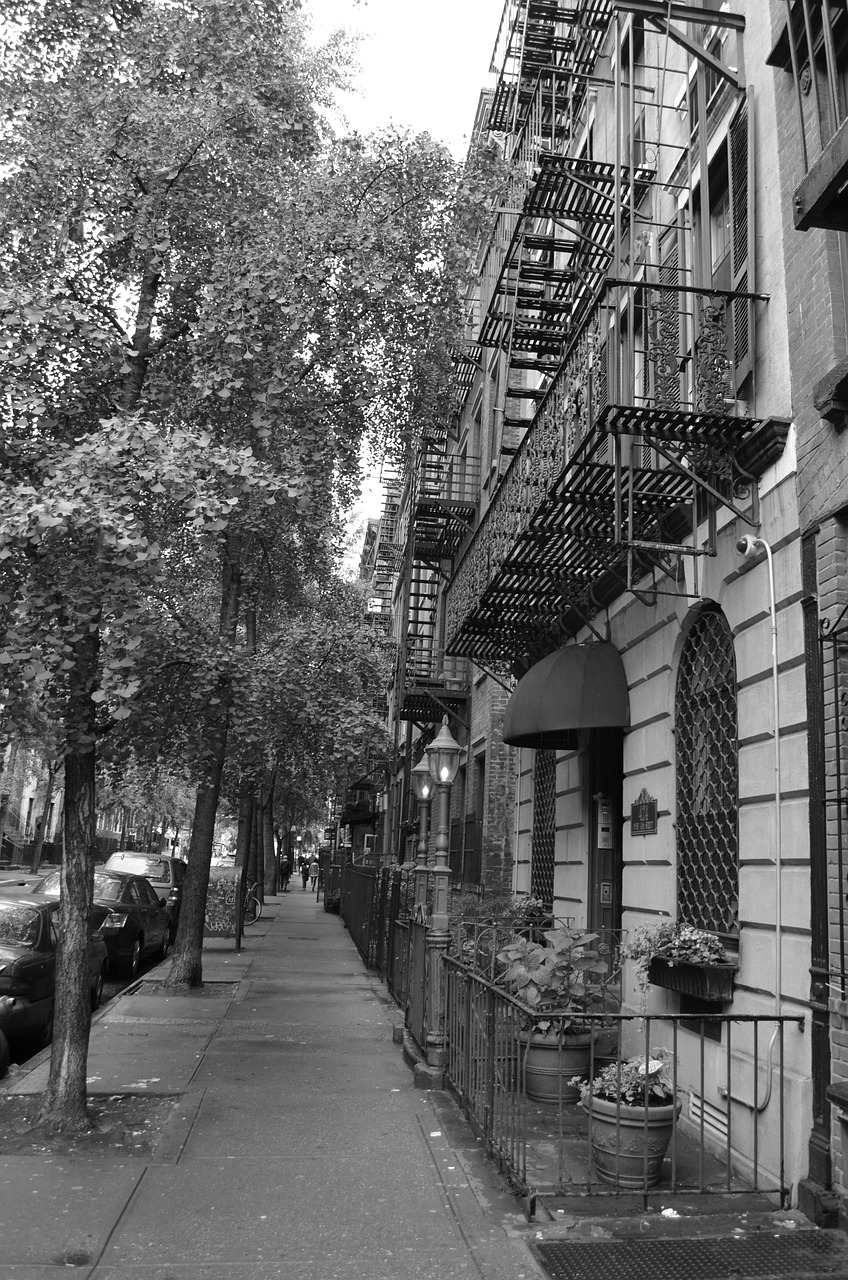 street new york architecture free photo