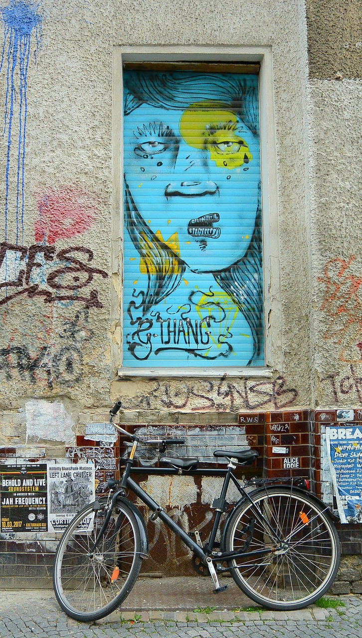 street art graffiti wall painting free photo