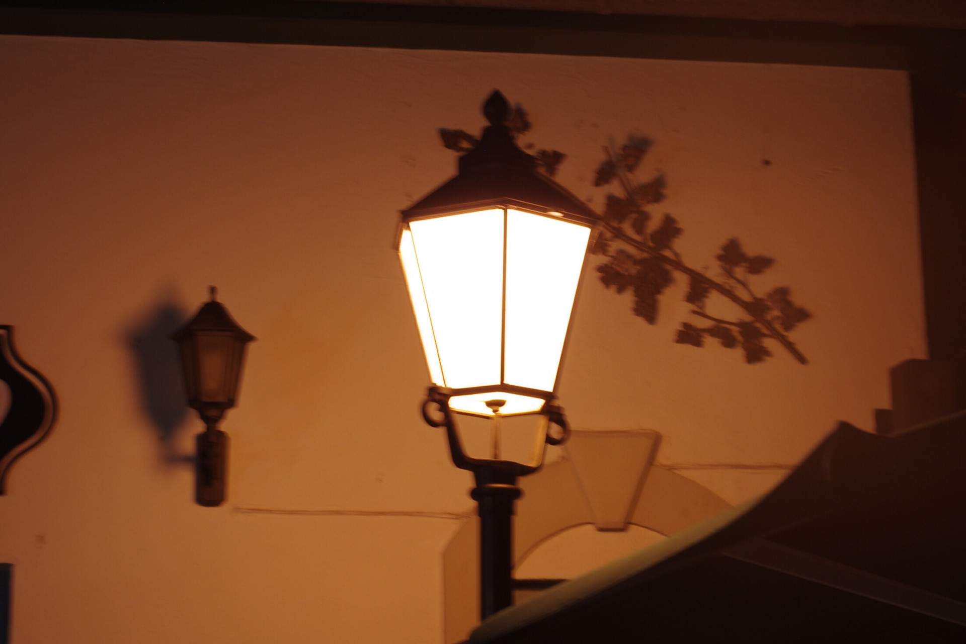 street lamp night free photo