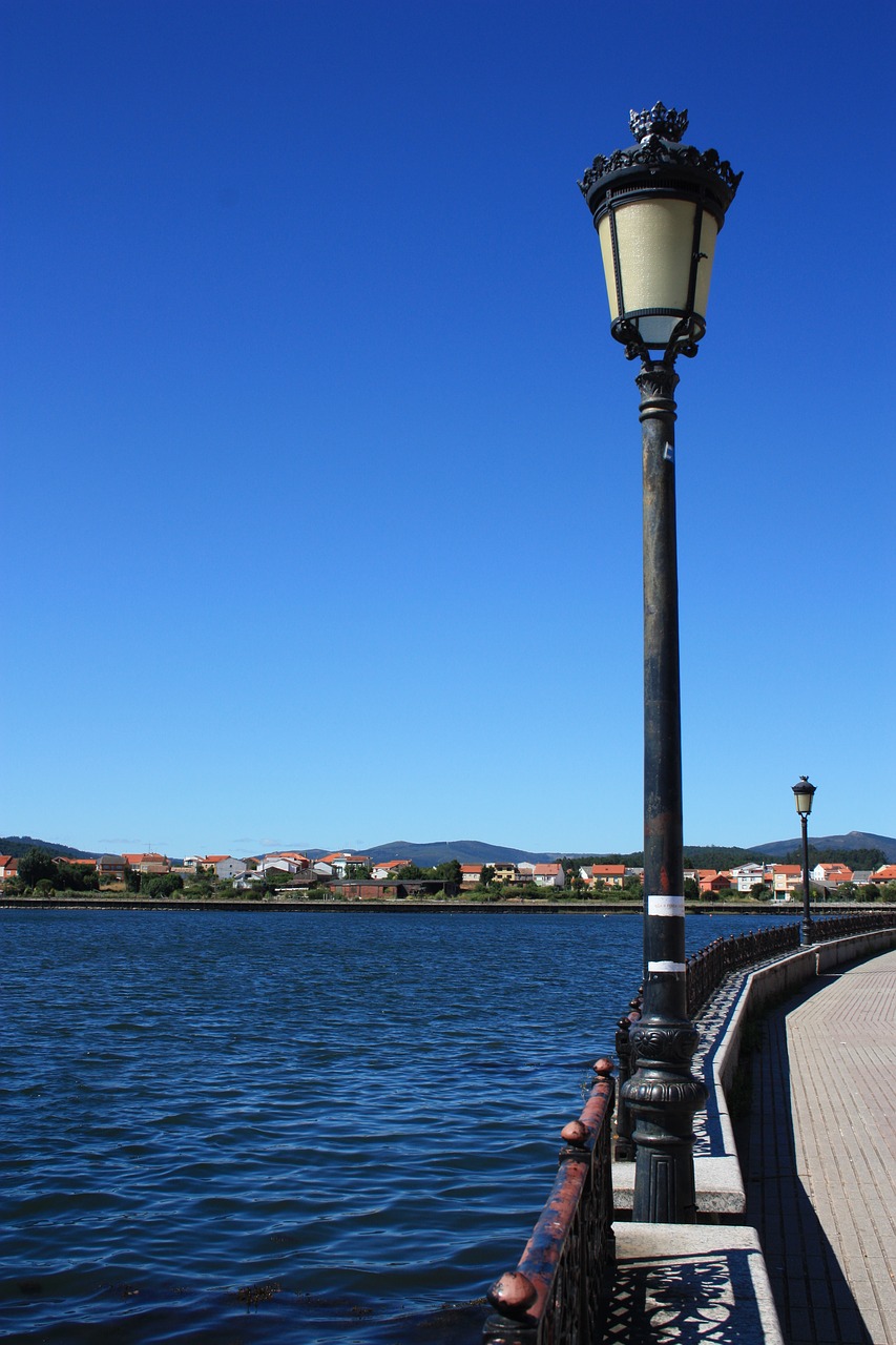 street lamp old streetlight promenade free photo