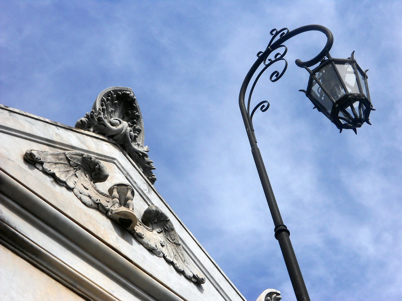 street lamp lantern iron free photo