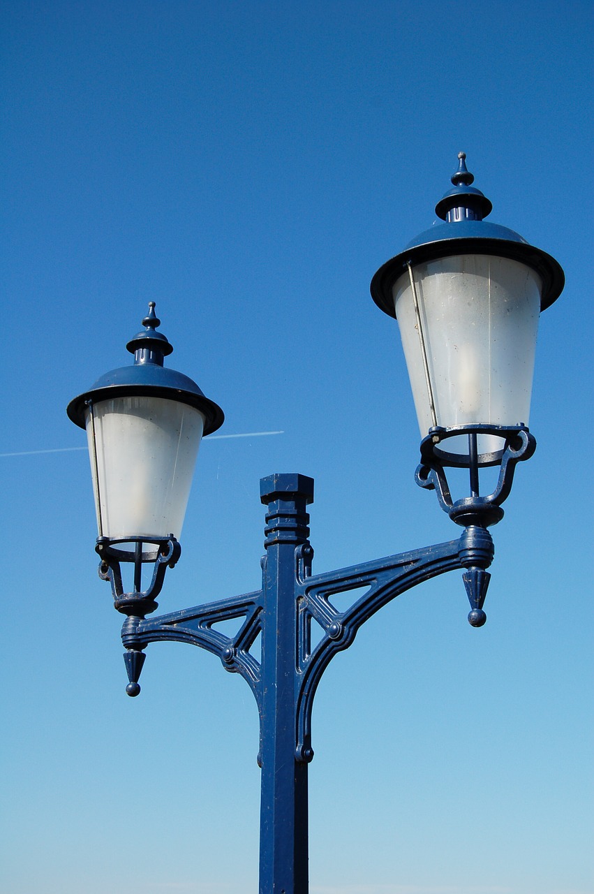 street lamp kandelláber sky free photo