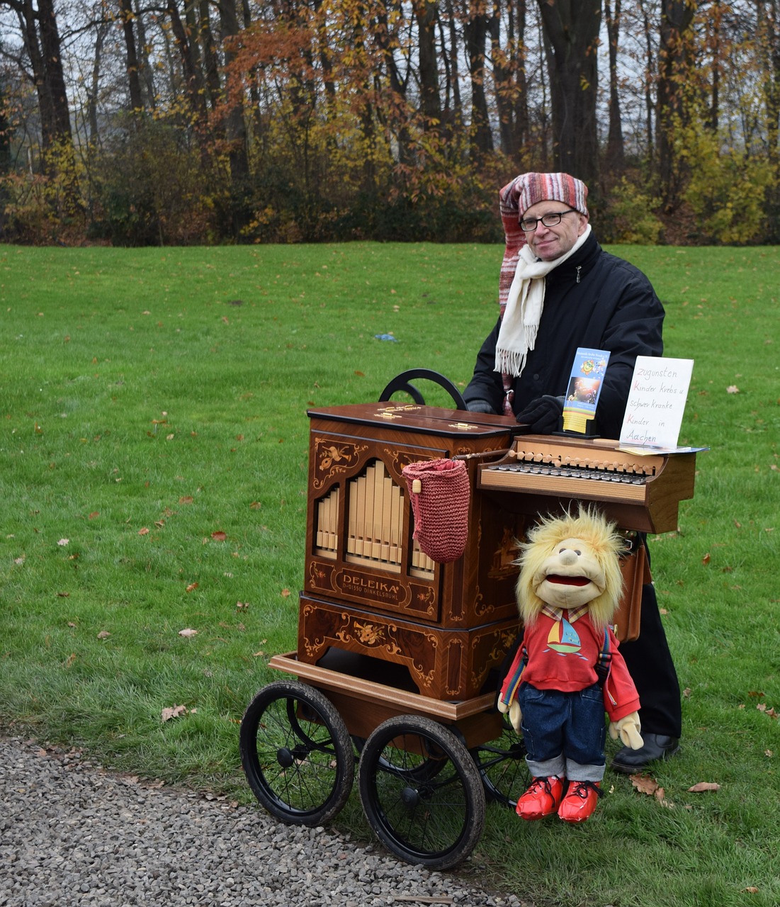 street organ music organ grinder free photo