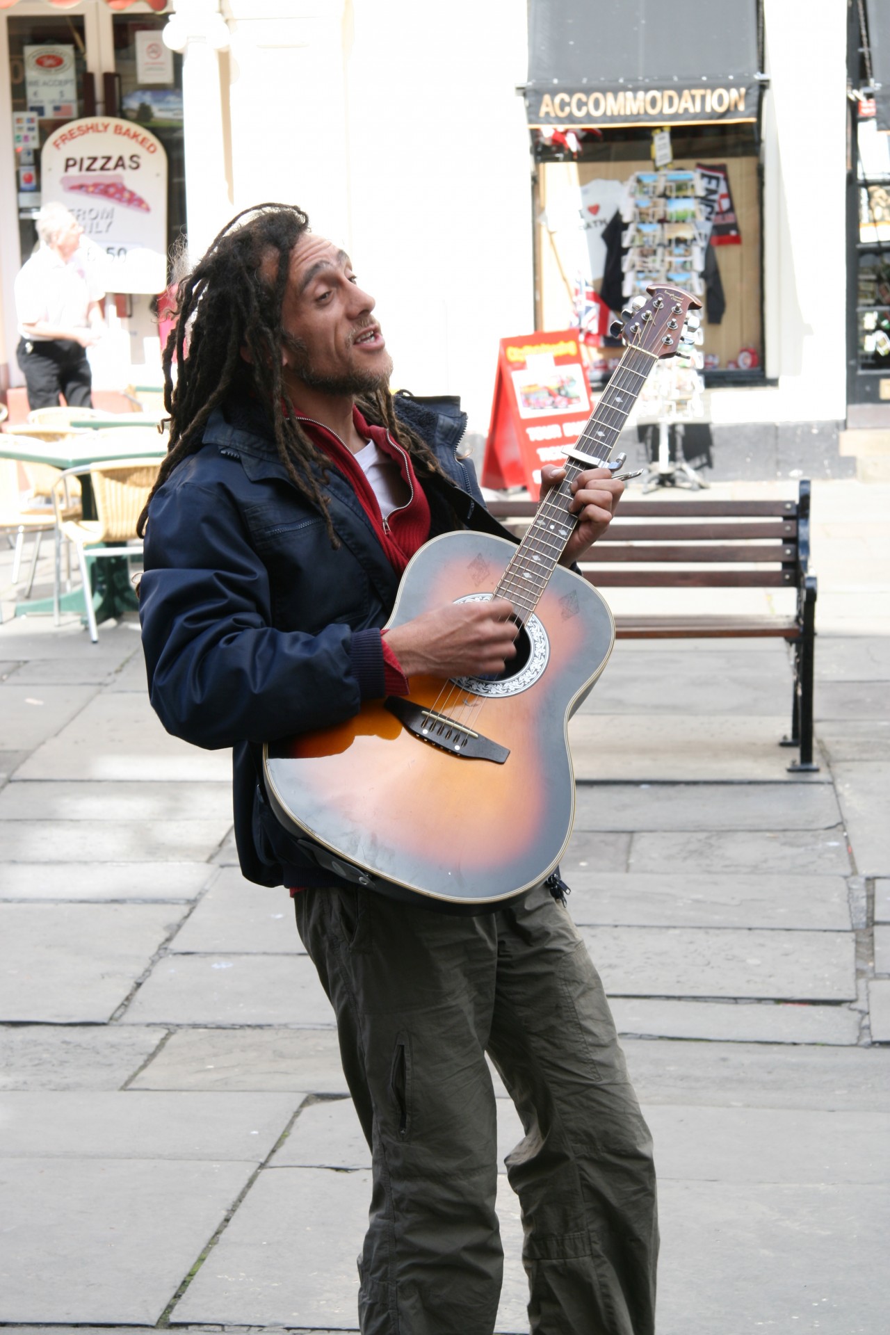 street performer musician free photo