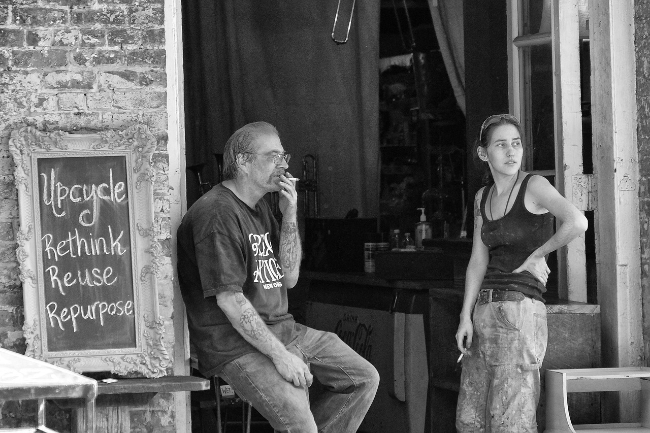 street photography new orleans workers free photo