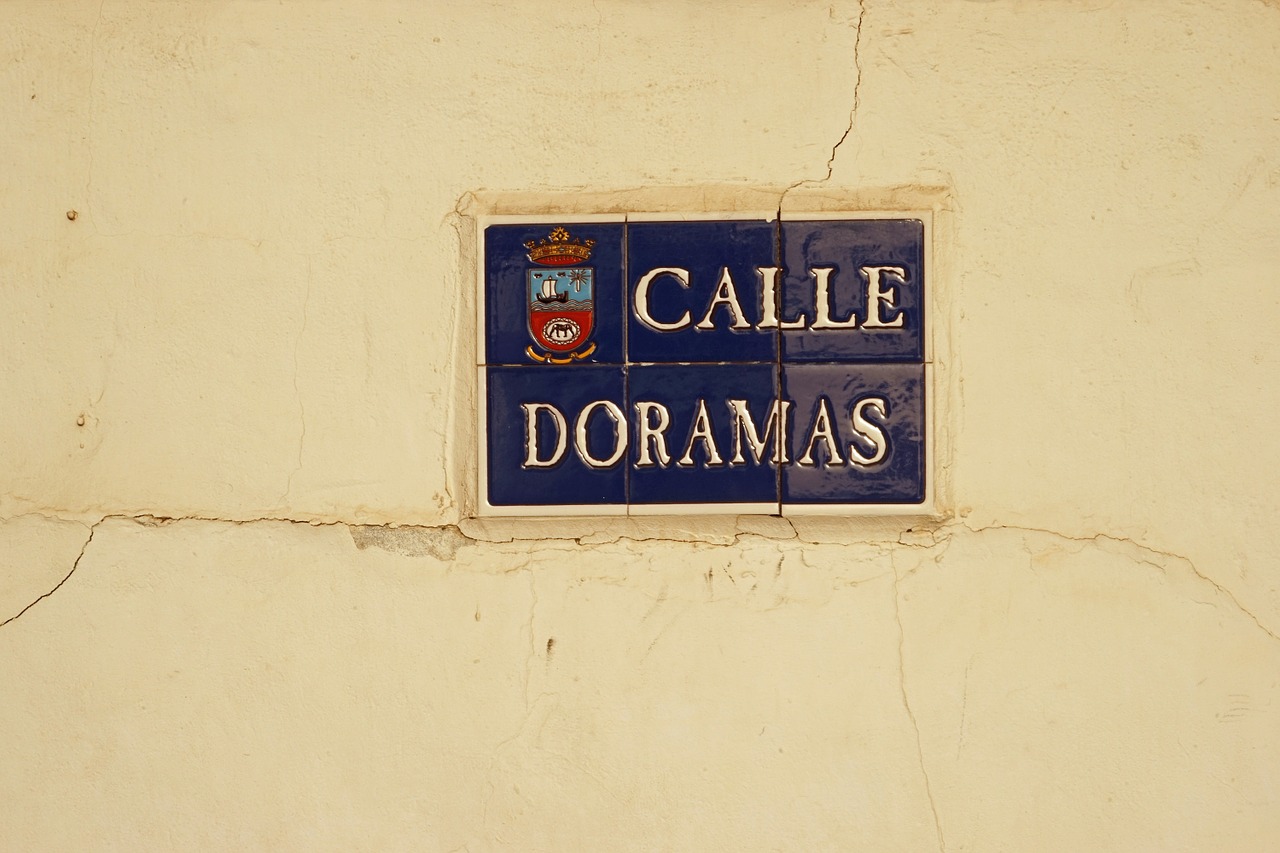 street sign spain lanzarote free photo