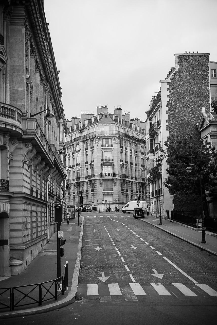 streets of paris paris architecture free photo