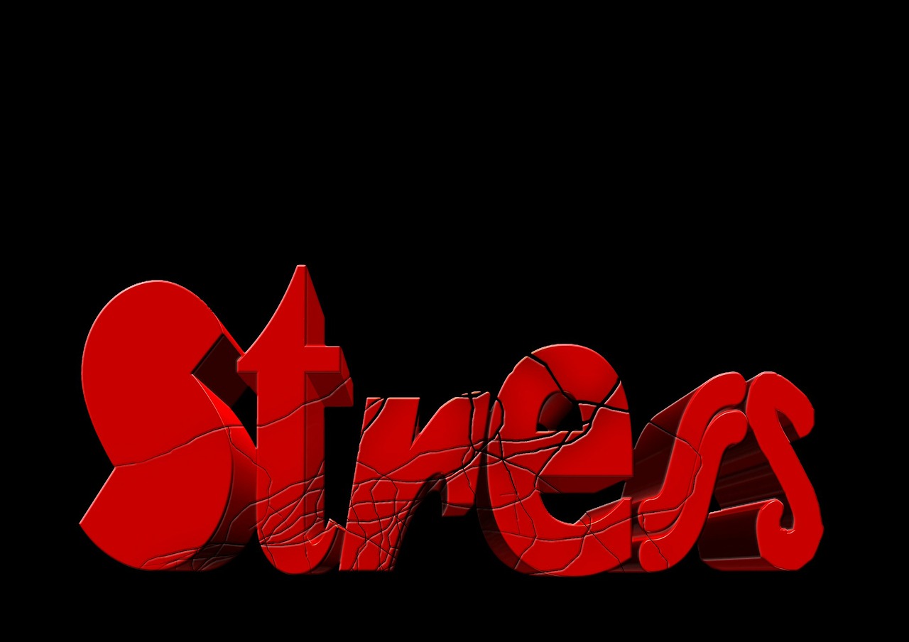 stress word cracks free photo