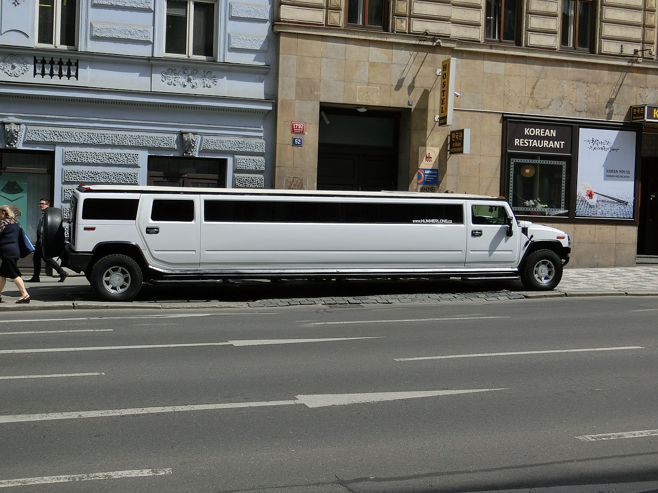 stretch limo hummer h2 limo free photo