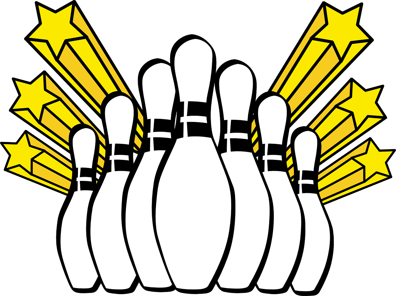 strike bowling stars free photo