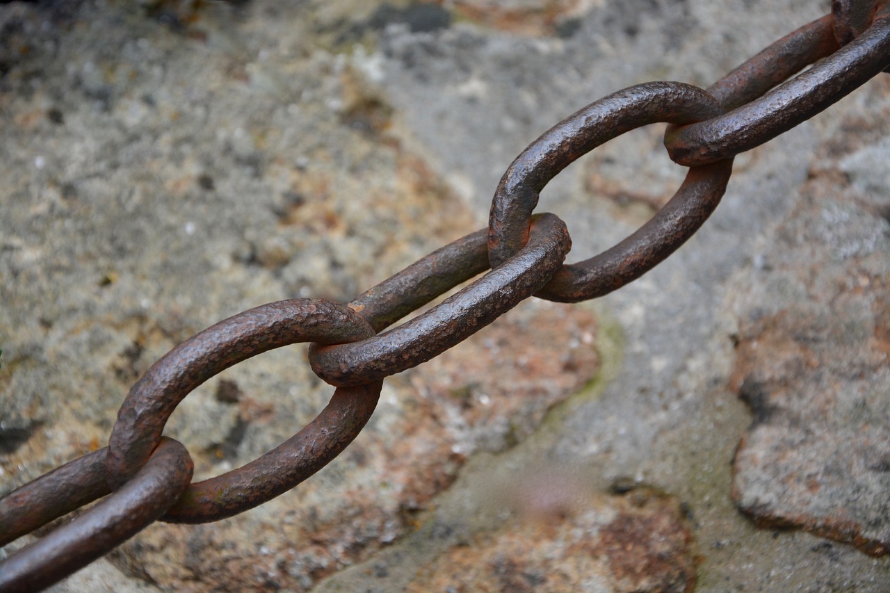 string metal chain link free photo