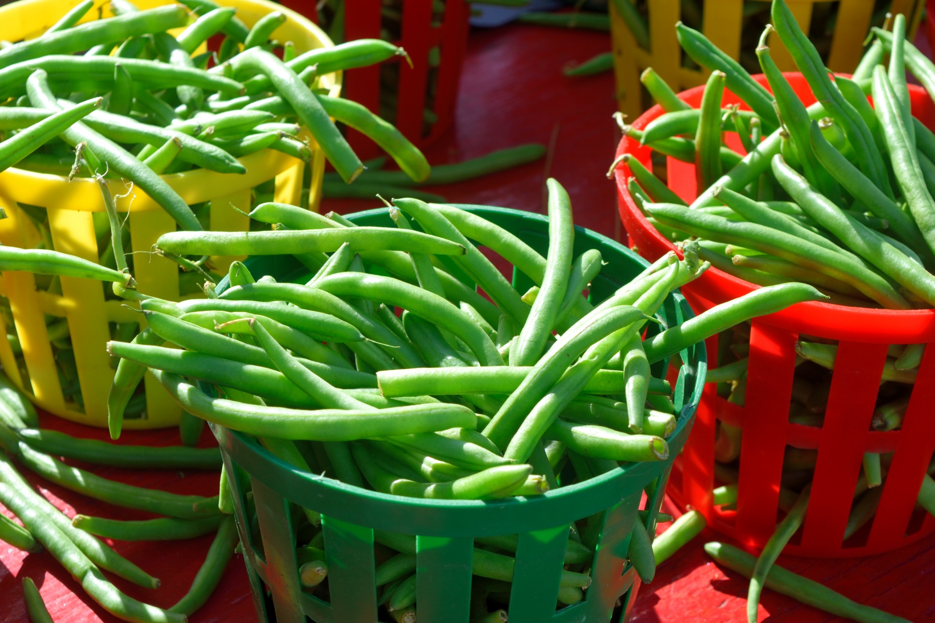 string beans for sale market free photo