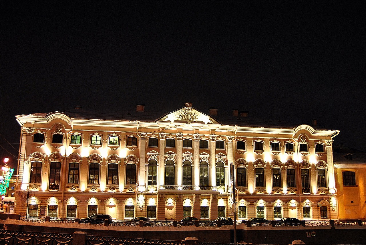 stroganov palace st petersburg russia free photo