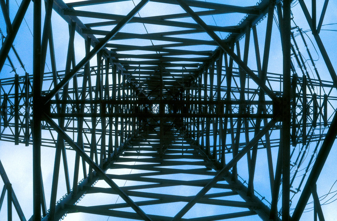 strommast electric structure free photo