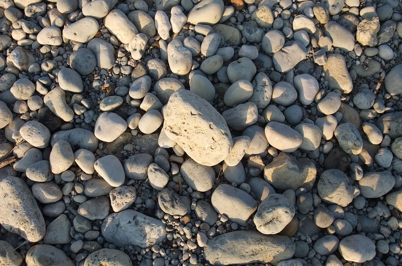 structure  boulders  beach free photo