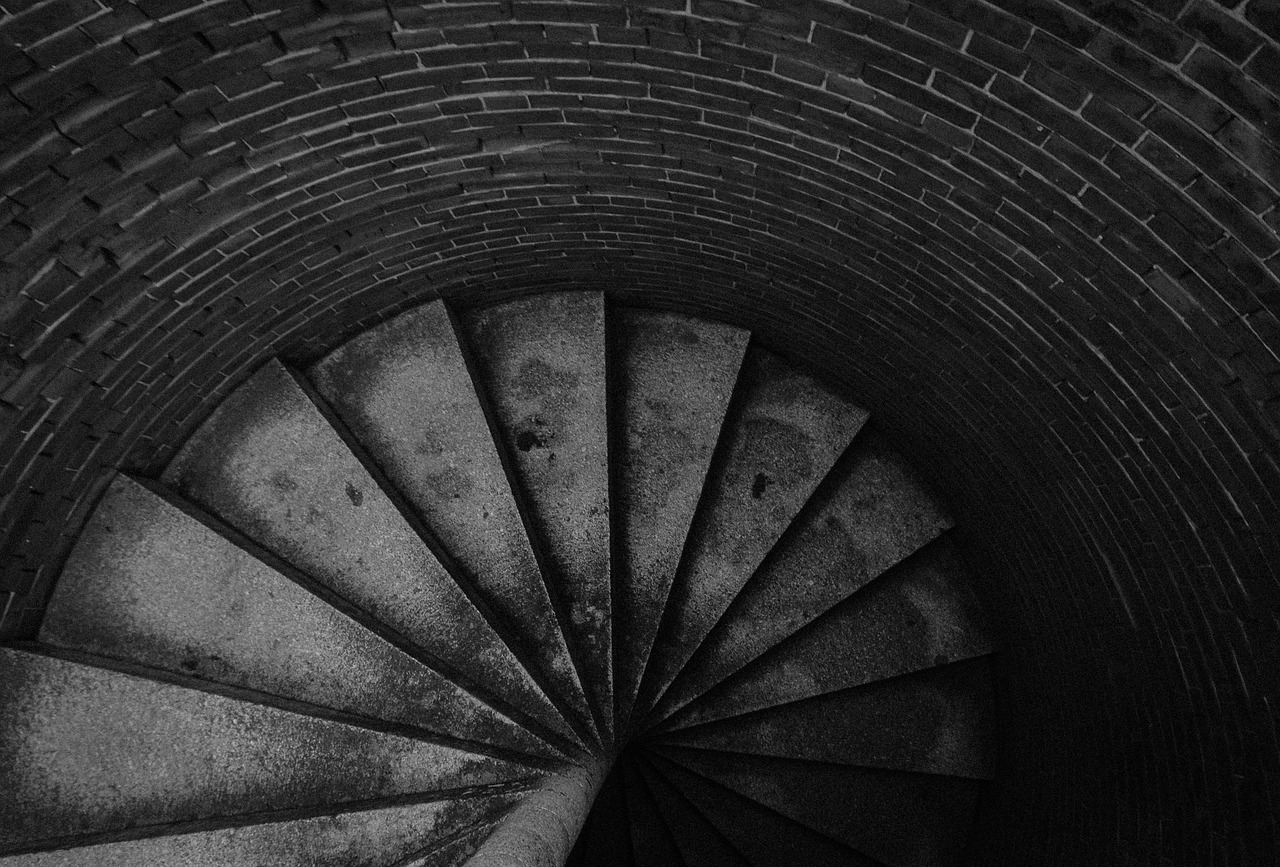 structures stairs bricks free photo