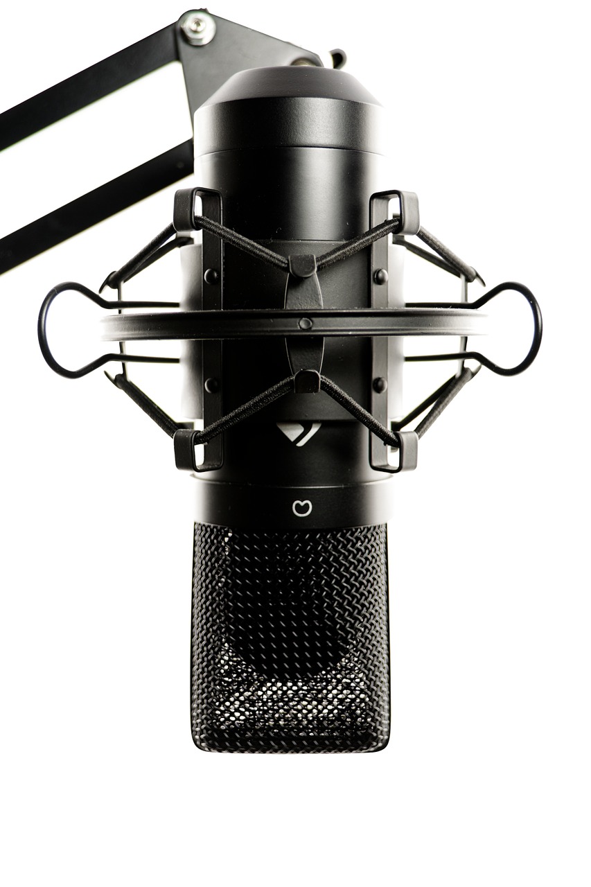 studio microphone vocal microphone free photo
