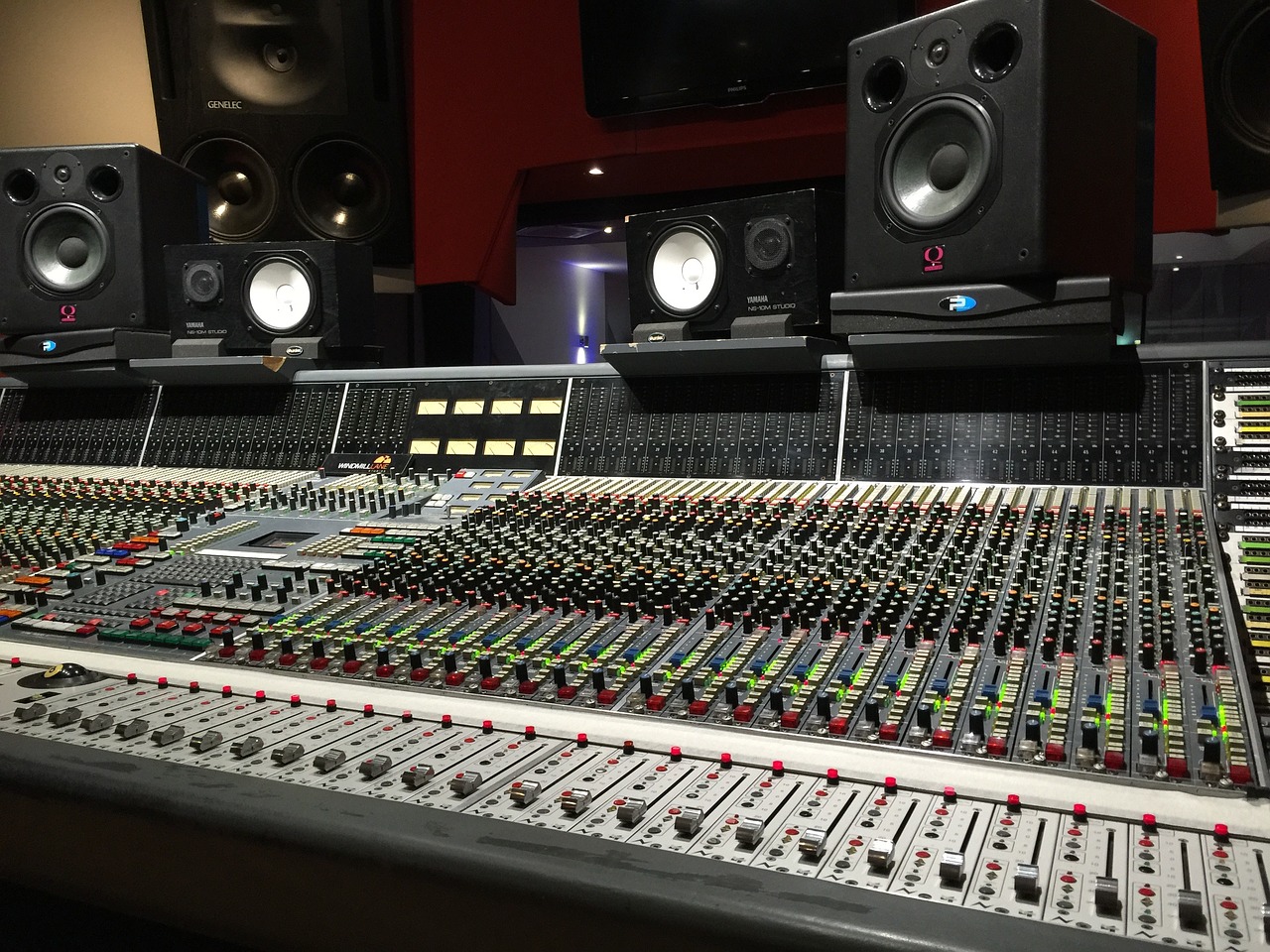 studio mixing console sound free photo