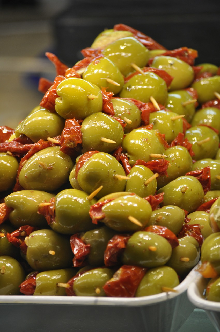 stuffed olives filling olives free photo