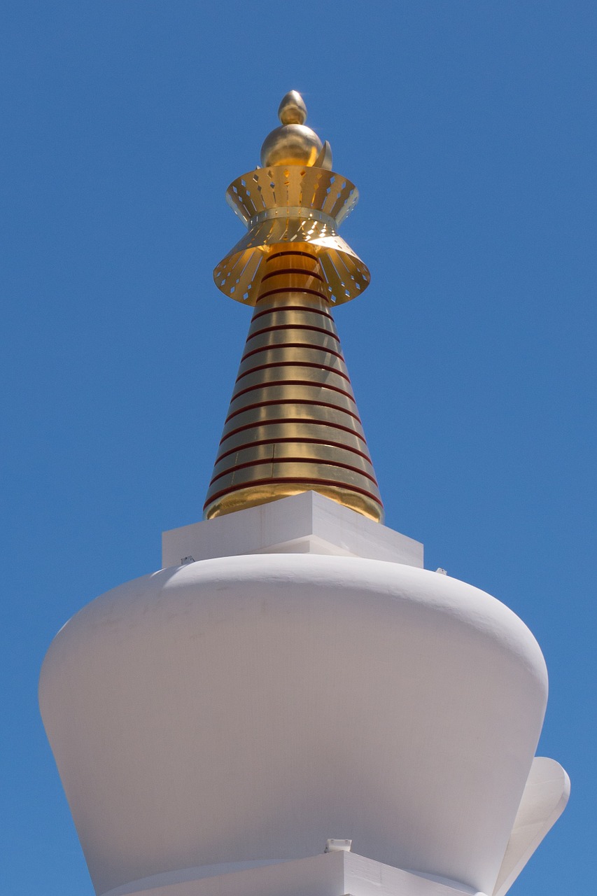 stupa buddhism buddhist free photo