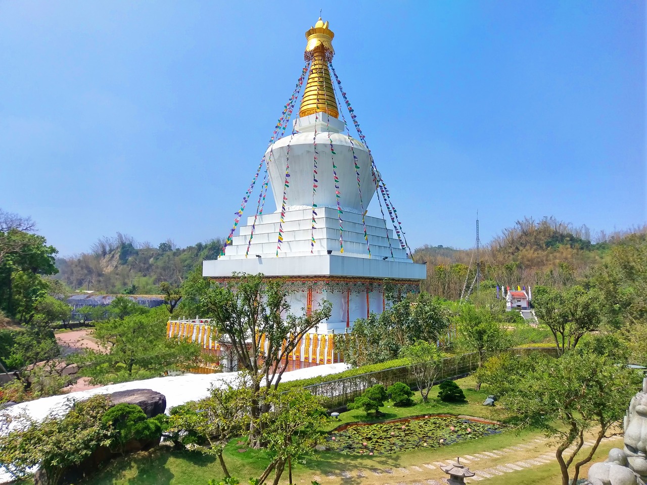 stupa buddha buddhism free photo