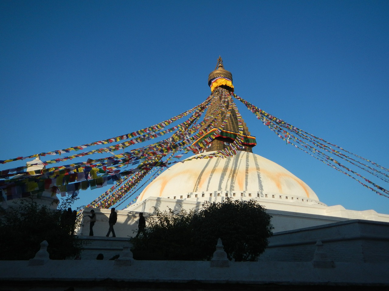 stupa nepal pray free photo