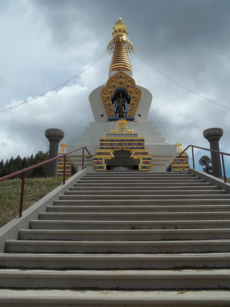 stupa religion buddhism free photo