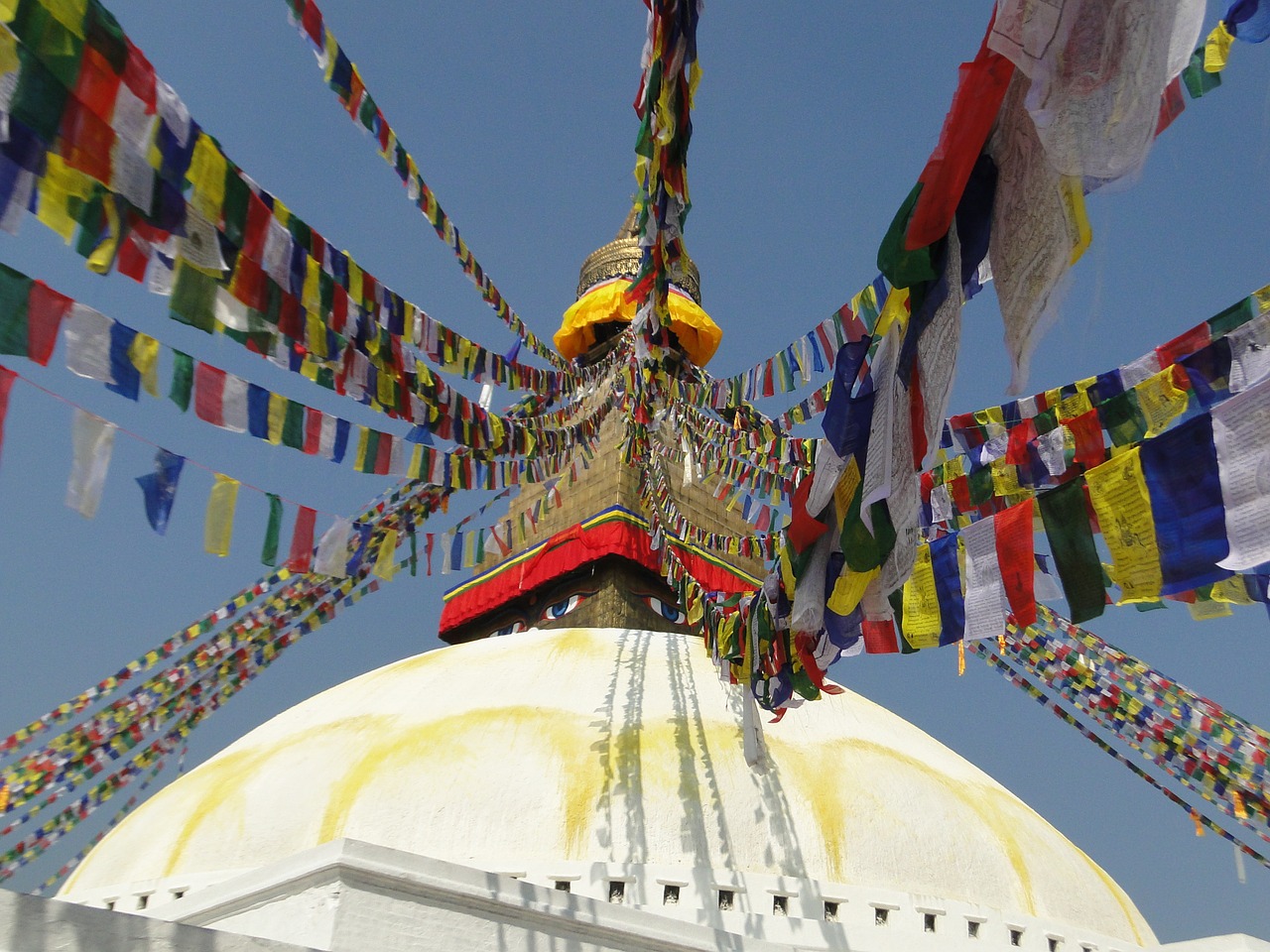 stupa buddhist nepal free photo