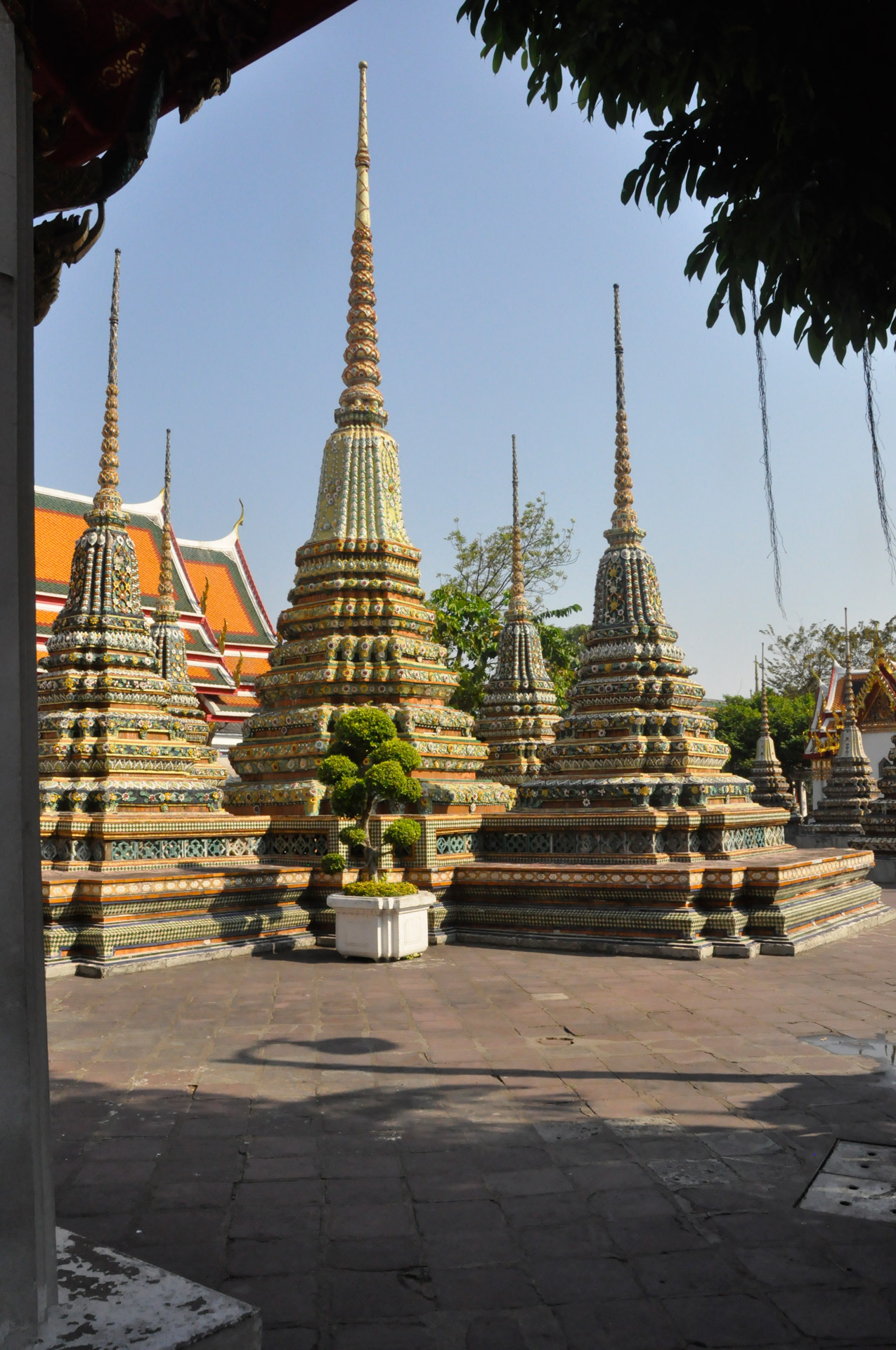 stupa bangkok thailand free photo