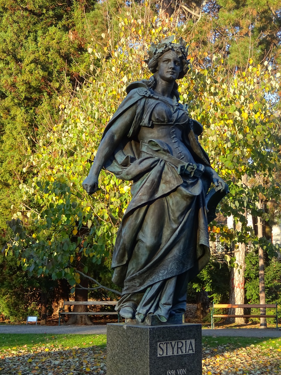 styria  statue  graz free photo