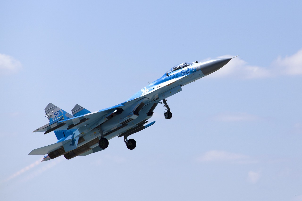 su27 aircraft ukraine free photo