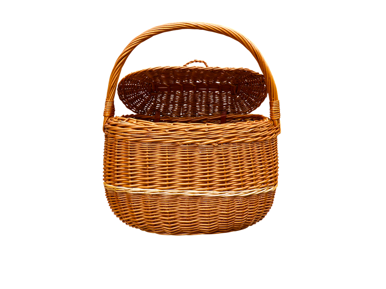 subject  basket  wicker basket free photo