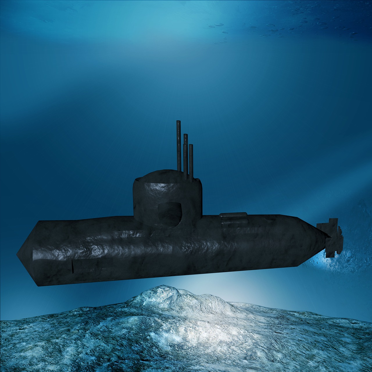 submarine underwater boat technology free photo