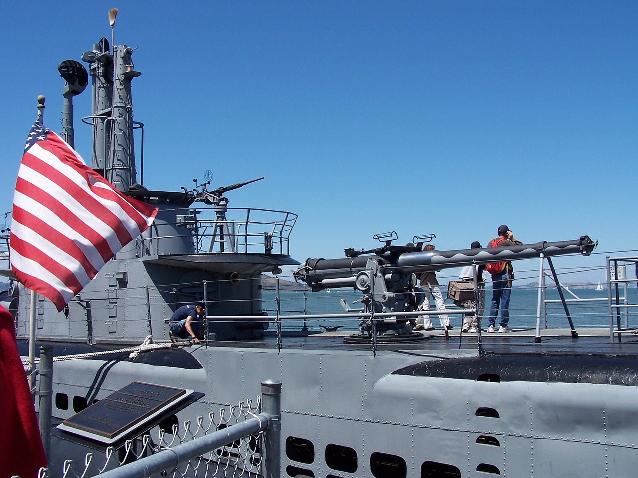 submarine gun ship free photo