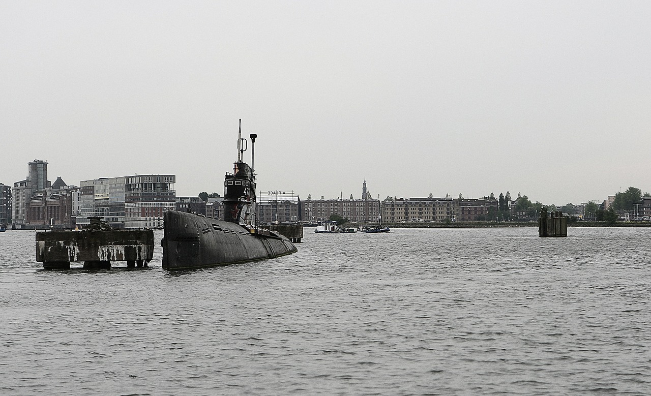 submarine port amsterdam free photo