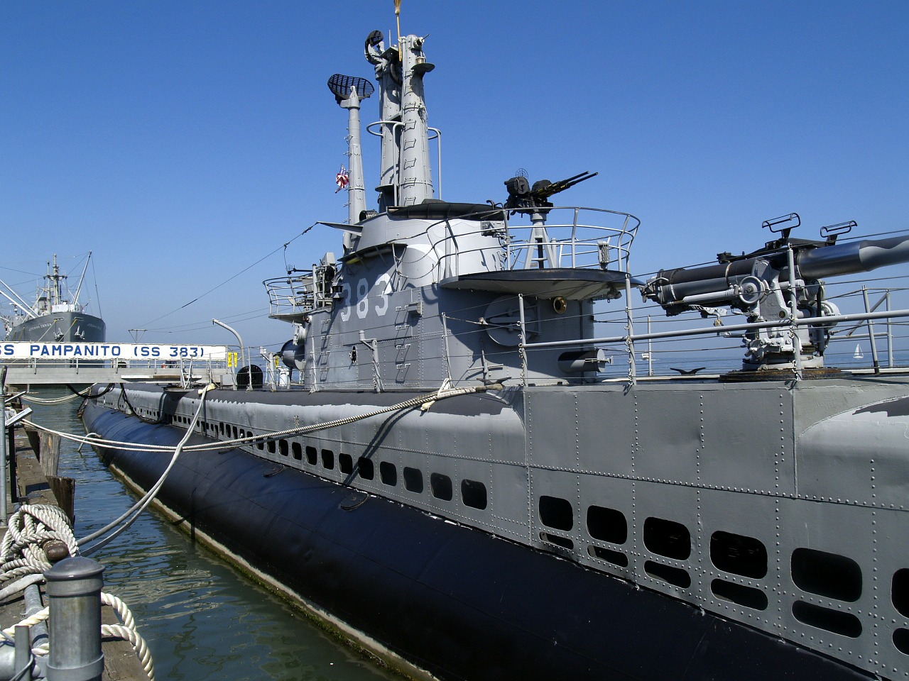 submarine marine warship free photo