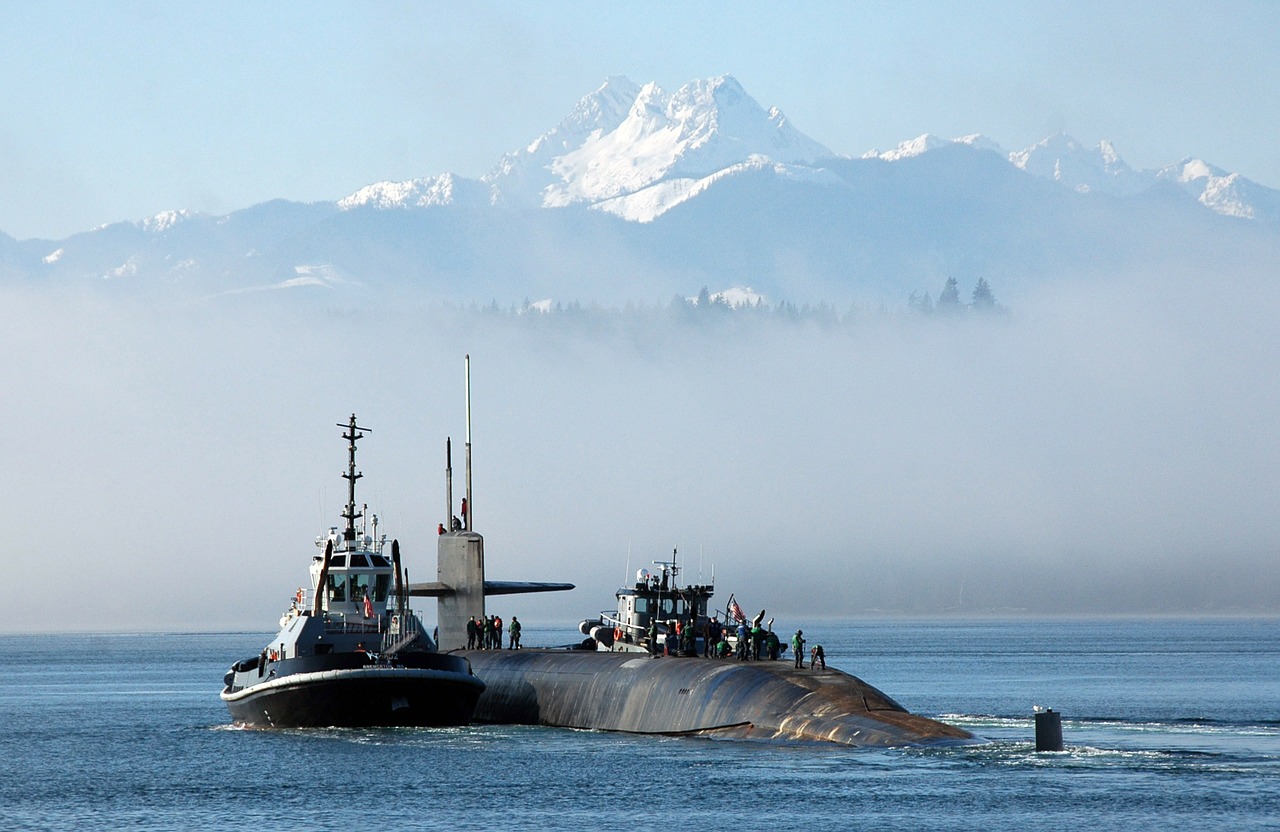 submarine bangor washington free photo