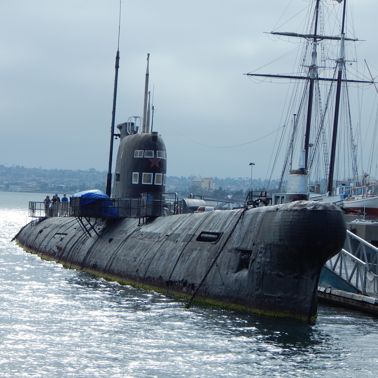 submarine san diego california free photo