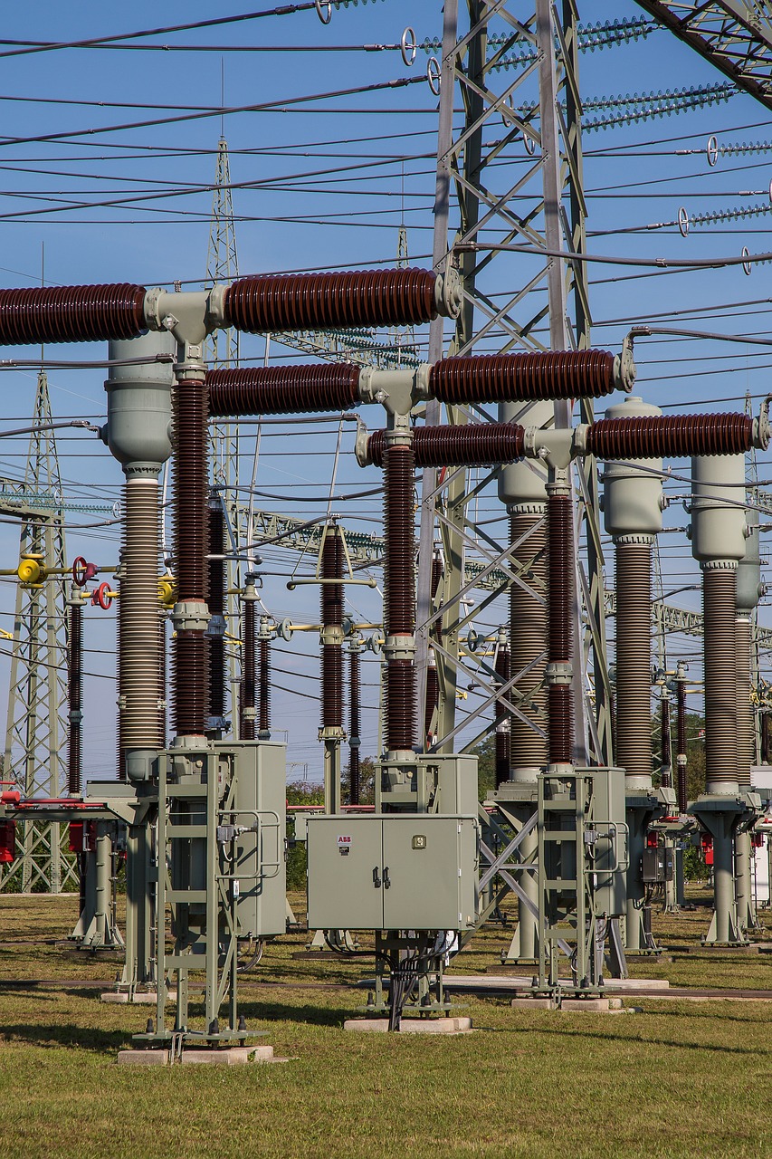 substation electricity current free photo