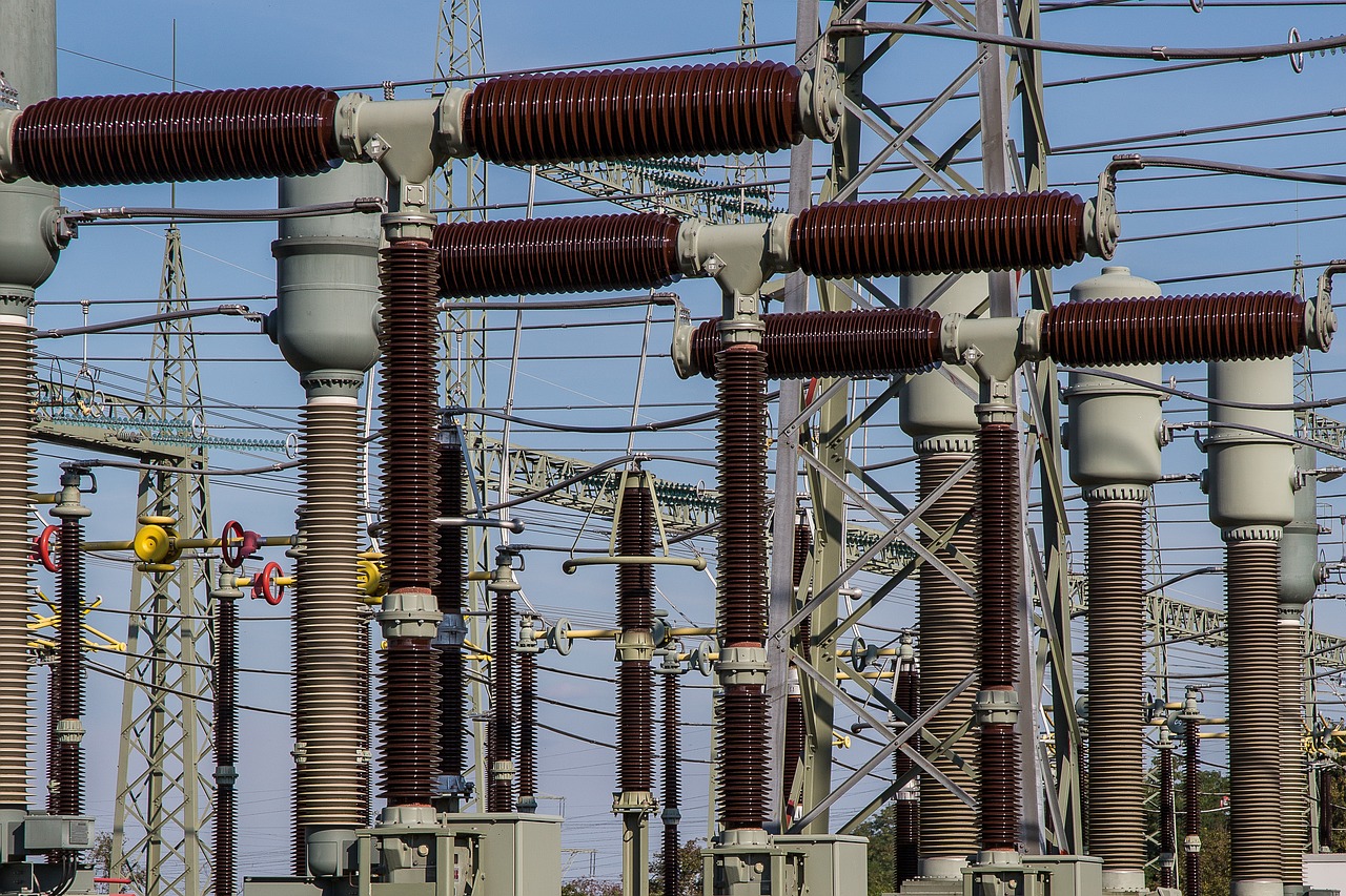 substation electricity current free photo
