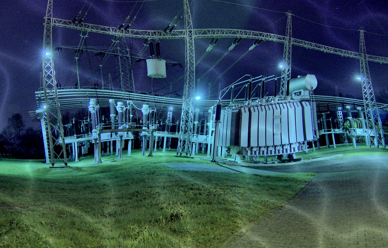 substation hdr creepy free photo