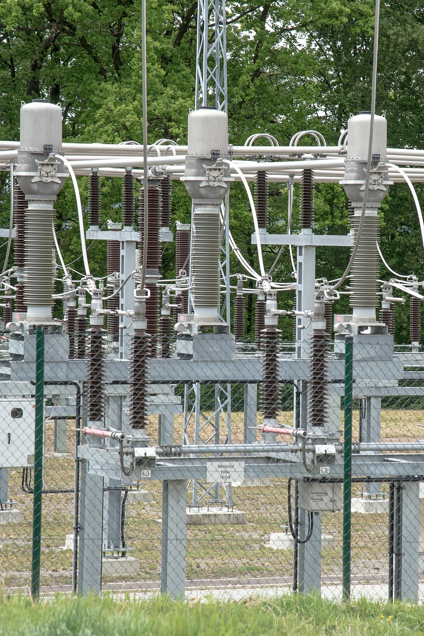 substation high voltage energy free photo