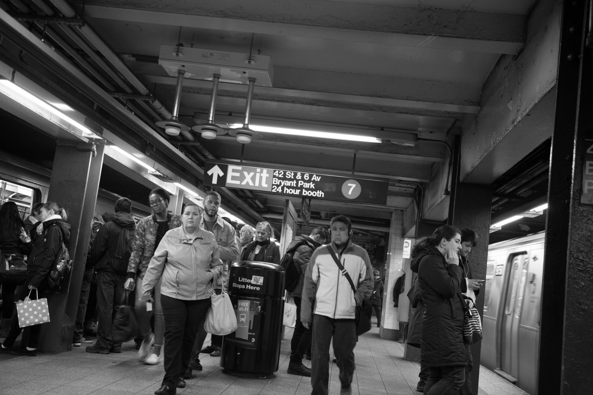 subway nyc train free photo